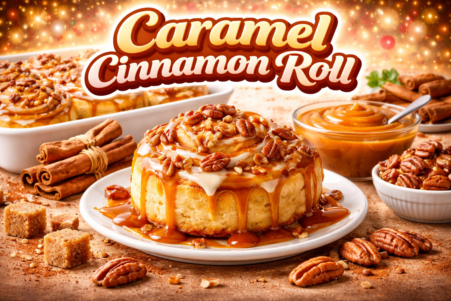 Caramel Cinnamon Roll