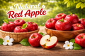 Apple (Red,Natural)