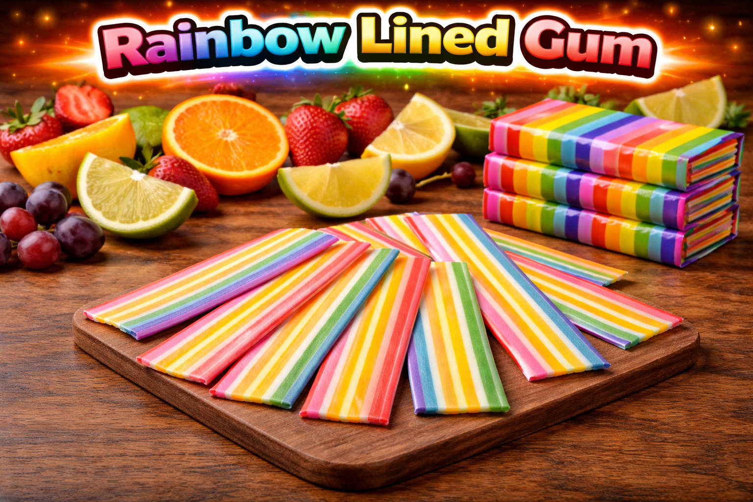 Rainbow Line Gum