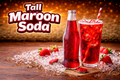 Tall Maroon Soda